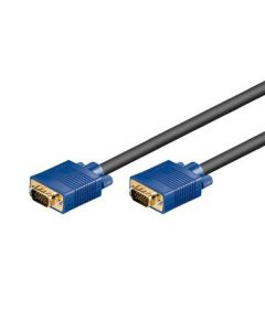 BROBOTIX 311818 CABLE SVGA PARA MONITOR HD15 MACHO A DE 1.8 MTS PUNTA AZUL