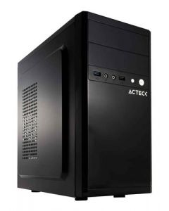 Acteck AC-932547 gabinete kioto micro tor re m-atx m-itx usb 3.0 fuente 500w
