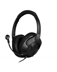 Balam Rush BR-932981 headset gamer alambrico mic flexible negro
