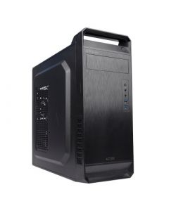 Acteck AC-932592 gabinete  - gabinete, micro-atx, mini-atx, mini-itx, negro, 500 w