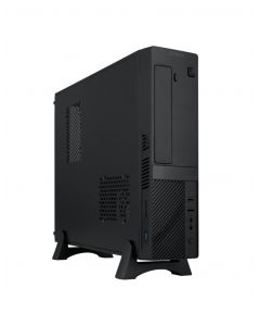 Acteck AC-932523 gabinete  gs260 bonn essential series - gabinete, micro-atx, mini-itx, negro, 450 w