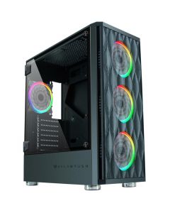 Balam Rush br-931281 Gabinete - Torre, Gabinete, E-atx, Atx, Micro Mini Itx, Negro