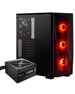 Corsair cc-9020123-na Gabinete Carbride Spec Delta - Mid-torre, Atx Micro Mini Atx, Negro, 650 W