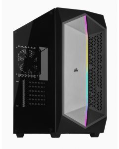 Corsair CC-9011215-WW gabinete 470t rgb - midi-tower, gabinete, atx, negro, 550 w