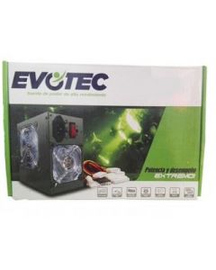 Evotec psuev1 Fuente De Poder  Negro 600 W Pc