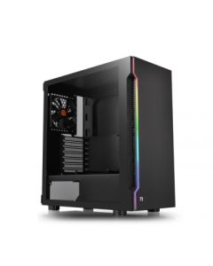 Thermaltake ca-1m3-00m1wn-00 Gabinete H200 - Media Torre, Gabinete, Spcc, Atx, Micro-atx, Mini-atx, Negro