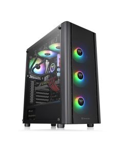 Thermaltake CA-1Q5-00M1WN-00 gabinete v250 tg argb - midi-tower, gabinete, atx, micro-atx, mini-itx, negro