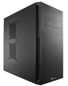 Corsair CC-9011023-WW gabinete (CC-9011023-WW) carbide 200r negro panel solido med-torre sin fuente