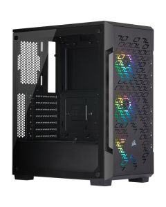 Corsair CC-9011173-WW gabinete (CC-9011173-WW) icue 220t rgb airflow negro panel cristal med-torre sin fuente