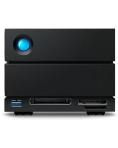 Lacie STLG40000400 2big dock unidad de disco multiple 40 tb escritorio negro