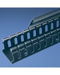 Panduit h1.5x2bl6 Slotted Hinged Ductpvc15x2x6black