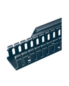 Panduit H2X3BL6 conductor de cableado ranura ancha tipo h panduct con cubierta abisagrada