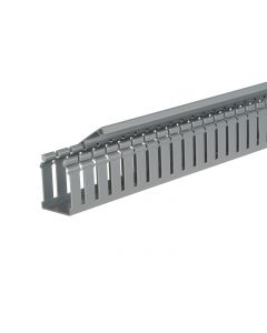 Panduit H3X3LG6 cond. de cableado panduct H3X3LG6, tipo h, ranuras anchas, cubierta c/ bisag.