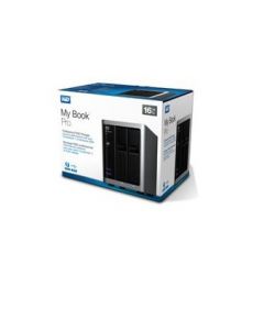 Western Digital wdbdtb0160jsl-nesn Dd Ext Escritorio 16tb Wd My Book Pro Plata C Negro 3.5 2ptos Thunderbolt2 3ptos Usb 3.0 Raid 0-1 Mac