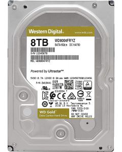 Otros wd8004fryz Wd - Western Digital Dd Interno Gold 3.5 8tb Sata3 6gb S 256mb 7200rpm 24x7 Hotplug P Nas Nvr Server Datacenter