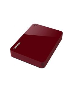Toshiba hdtc940xr3ca Dd Externo 4tb Canvio Advance 2.5 Usb 3.0 Rojo Velocidad De Transferencia 5gb S Password Protection Software Respaldo Win10