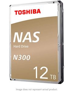 Toshiba hdwg21cxzsta Dd Interno N300 3.5 12tb  Sata3 6gb S Cache 256mb 7200 Rpm 24x7 P Nas 1-8 Bahias Empaque Retail