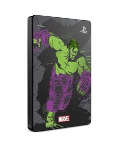 Seagate stgd2000105 Dd Externo Game Drive Para Ps4 2tb 2.5 Gris Usb 3.0 Edicion Limitada De Marvel Avengers Hulk