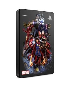 Seagate stgd2000104 Dd Externo Game Drive Para Ps4 2tb 2.5 Gris Usb 3.0 Edicion Limitada De Marvel Avengers Assemble