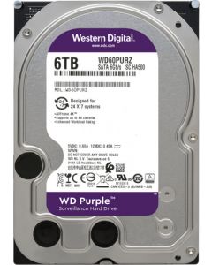 Otros wd62purz Wd - Western Digital Dd Interno Purple 3.5 6tb Sata3 6gb S 128mb 24x7 Para Dvr Y Nvr De 1-16 Bahias 1-64 Camaras