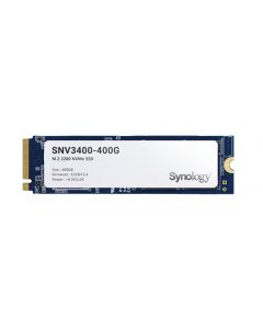 Synology SNV3400-400G unidad de estado solido ssd m.2 2280 nvme  snv3400 400gb pcie gen3 x4 lect 3100mb s escrit 550mb s, solo para equipos