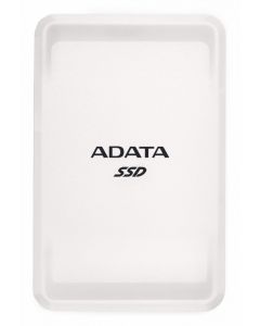 Adata asc685-250gu32g2-cwh Unidad De Estado Solido Ssd Externo Sc685 250gb Usb Tipo C A 3.2 Blanco Windows Mac Linux Android