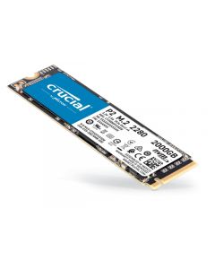 Crucial CT2000P2SSD8 unidad de estado solido ssd p2 nvme m.2 2280 2tb pcie gen 3x4 3dnand lect.2400  escr.1900 mb s