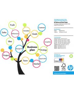 Hp q1398a Papel Bond Formato Amplio 42in X 150 Ft