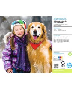 Hp q8922a Papel Everyday Instanttdry Satin Photo 1067mm X