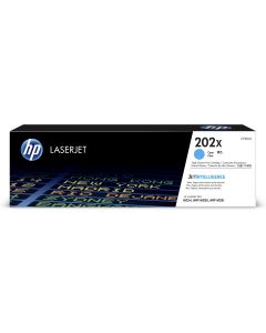 Hp cf501x 202x High Yield Cyan Original Laserjet Cartucho De Tóner 2500 Páginas Cian