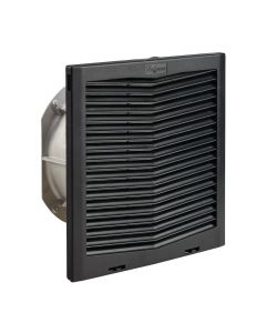 Hoffman HF1316423 hf13 side-mount filter fan, 115v 484cfm, black