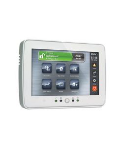 Dsc hs2tchpro-a Teclado Pantalla Táctil 7? 128 Zonas Admite Sd 32gb Compatible Con Las Tarjetas Serie Power Pro Hs3032 Y Hs3128 (hs2tchpro-a)