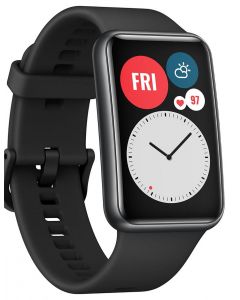 Huawei 167217 55025869 Smart Watch Fit Negro Bt 50 Resistente Al Agua Android Ios 4gb Memoria