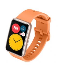 Huawei 167231 55025868 Smart Watch Fit Naranja Bt 5.0 Resistente Al Agua Android Ios 4gb Memoria