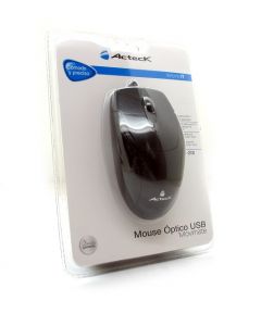 Acteck wkmo-001 Wkmo001 Mouse Opti Movimate Negro Usb