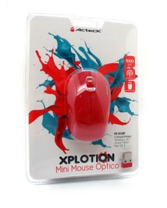 Acteck wkmi-305 Wkmi305 Mouse Mini Mi300? Rojo Usb