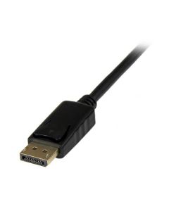 Dp2dvimm6bs Startech Cable De 1.8m Adaptador Activo Video Externo Displayport A Dvi - 1920x1200- Negro