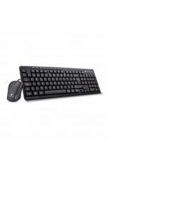 Tech Zone tz19comb01-la Kit Teclado Y Mouse Alambrico Multimedia Usb Negro Techzone