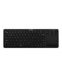 Acteck ac-923217 Teclado  Inalambrico Wireless Con Mousepad Multiplataforma Mk410 Color Negro