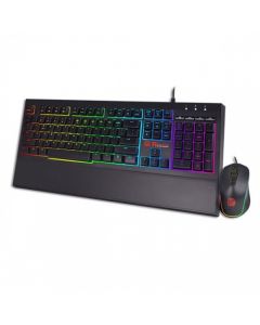 Thermaltake CM-CEL-WLXXMB-SP kit teclado y mouse challenger elite rgb negro membrana 3200 dpi usb