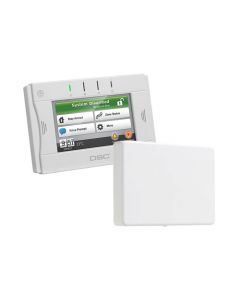 Dsc kit5504-tr5164-a Teclado Wtk5504 Touch Inalámbrico Incluye Tr-5164-433 Transceptor 2 Vías Compatible Con Impassa Y Serie Power (kit5504-tr5164-a)