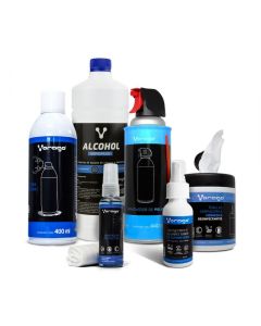 Vorago KIT6-CLN paq. limpieza aire,espuma,toallas,antiséptico,alcohol