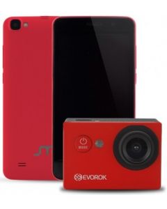 Acteck st-10008 rojo Kit Celular  Camara - 5 Pulgadas, Quad Core, 1 Gb, Rojo, Android 6.0
