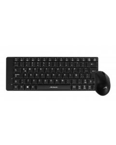 Acteck ac-916622 Kit Teclado Y Mouse Inalambrico - 79 Teclas, Negro, 10 M
