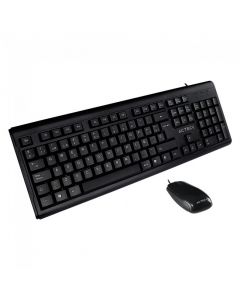 Acteck ac-928991 Kit De Teclado Y Mouse Entry - Estándar, Negro