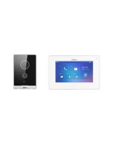 Dahua Technology KITW01 dhi-ktw01 sistema de intercomunicación video 2 mp 17.8 cm (7) negro, blanco