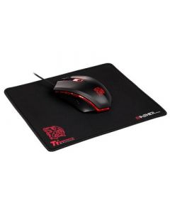 Thermaltake mo-cpc-wdoobk-01 Kit Talon X  - Usb, Juego, óptico, 3200 Dpi, Negro Rojo