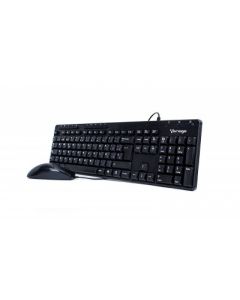 Vorago km-104 Km104 Kit De Teclado Y Mouse  Estandar 105 Teclas