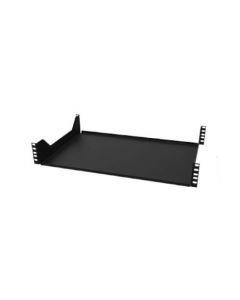 Laces LA400CHS14 charola sencilla para gabinete 2 ur hasta 100 kg acero negro -