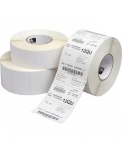 Zebra ld-r7ao5b Label Paper 2x2in (508x508mm); Dt Z-perform 1000d Value Uncoated Permanent Adhesive 075in (191mm) Core 185roll 36box Plain
